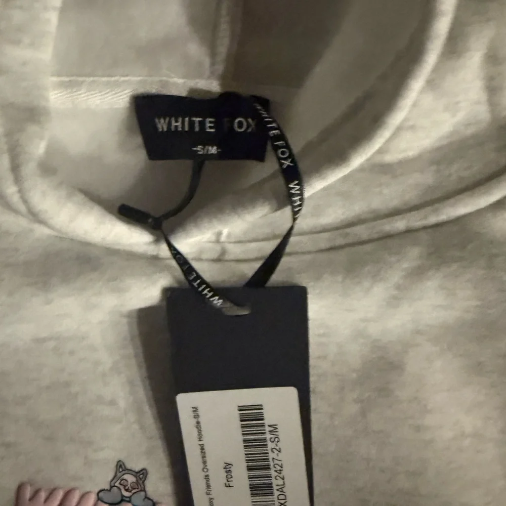 White Fox Graphic Sweatshirt - Picture 3 of 4